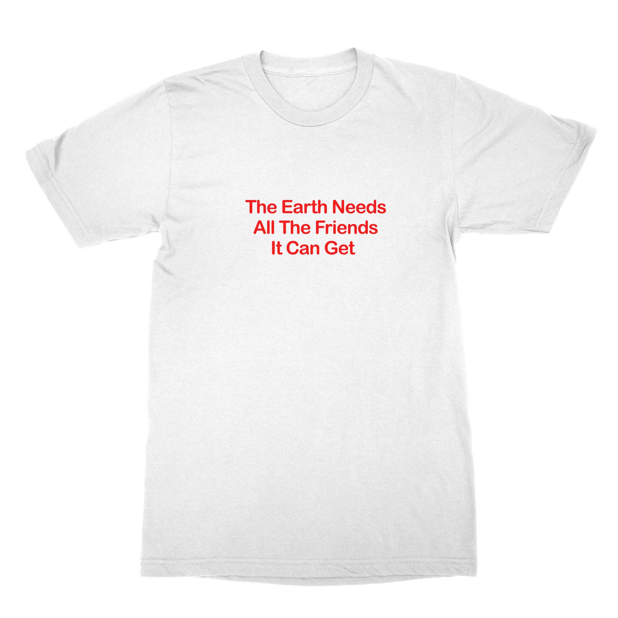 Earth Friends - Calm White T-Shirt