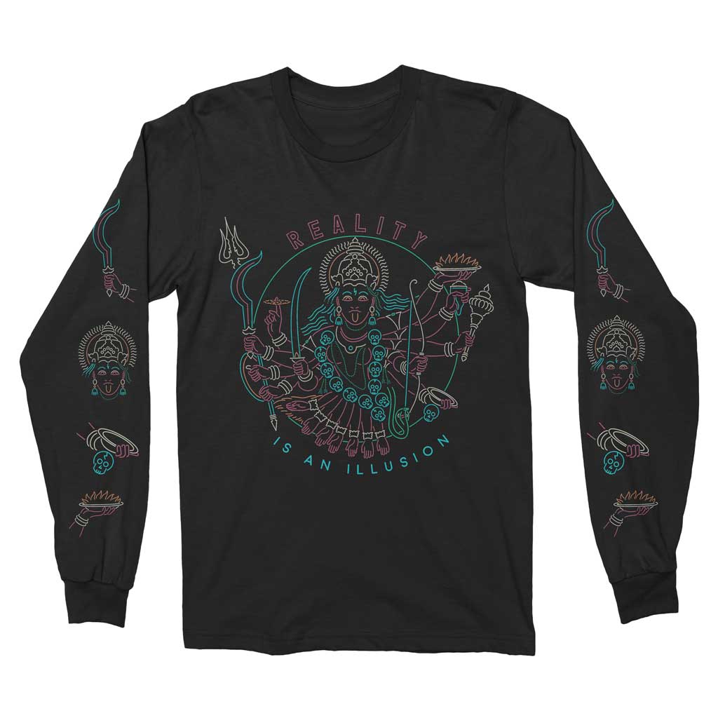 Reality is an Illusion - Long Sleeve Black Shirt SALE!!