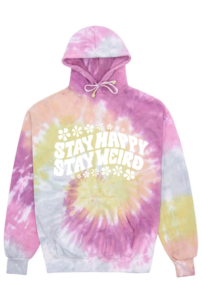 DESERT ROSE TIE DYE HOODIE SHSW FLOWERS SALE StayHappyStayWeird