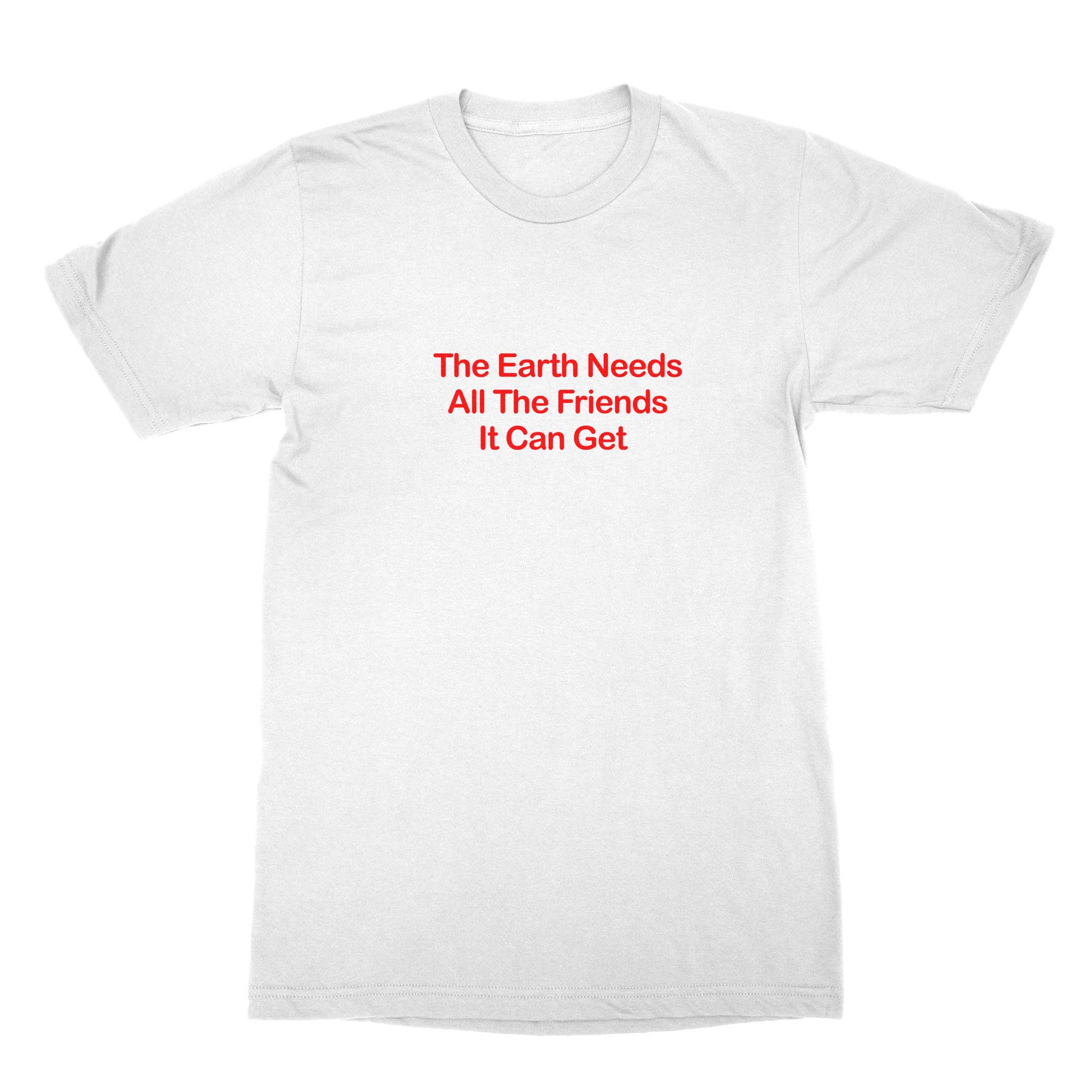 Earth Friends - Calm White T-Shirt
