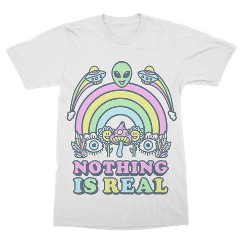 Nothing Is Real - Cloud White Shirt   SALE!!
