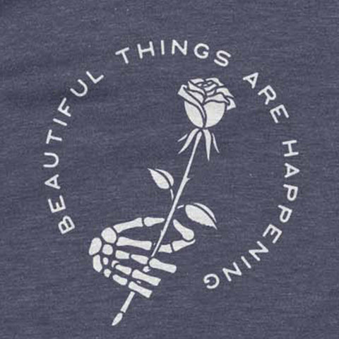 Beautiful Things - Bone Navy Shirt